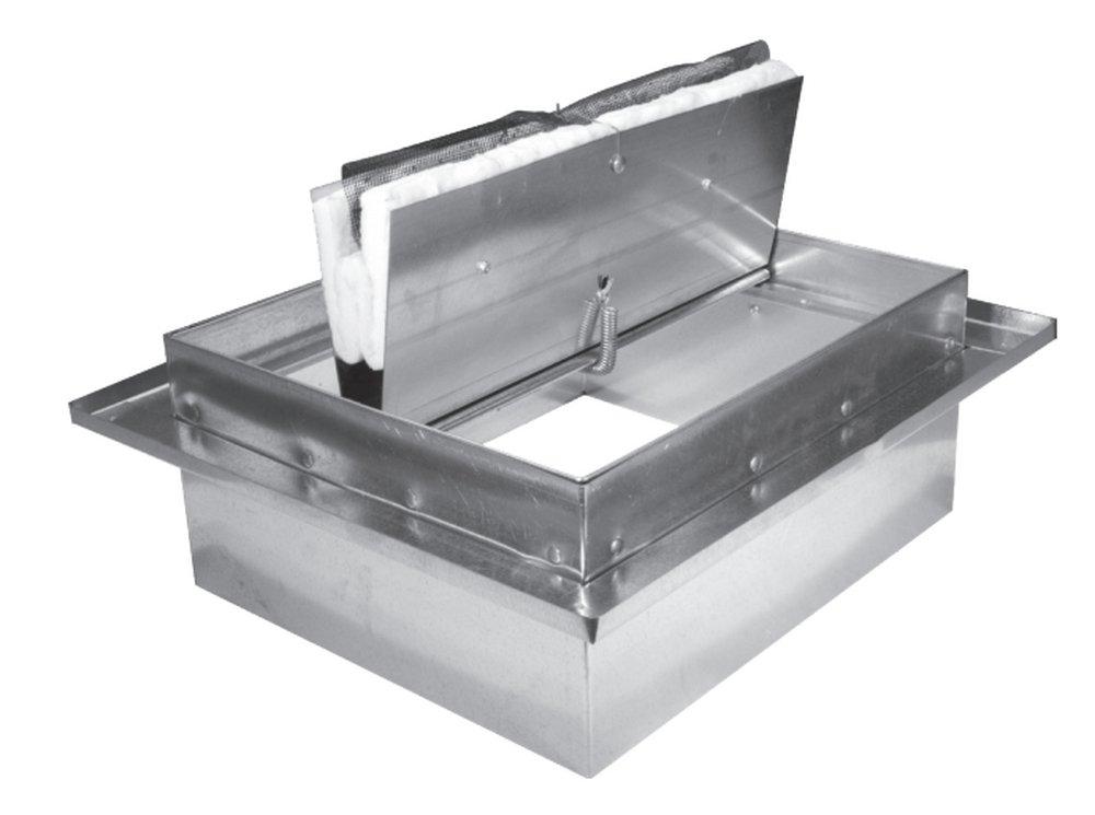 14X12 CRD CEIL PLENUM W/ RAD DMPR 