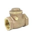 Brecco Brass Threaded Swing Check Valve 