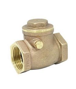 1 in. Brass Threaded Swing Check Valve