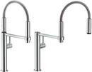 Franke Satin Nickel Single Handle Pull Down Kitchen Faucet 