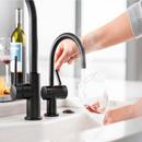 InSinkErator&reg; Matte Black 0.7 gpm 1 Hole Deck Mount Hot Water Dispenser with Single Lever Handle 