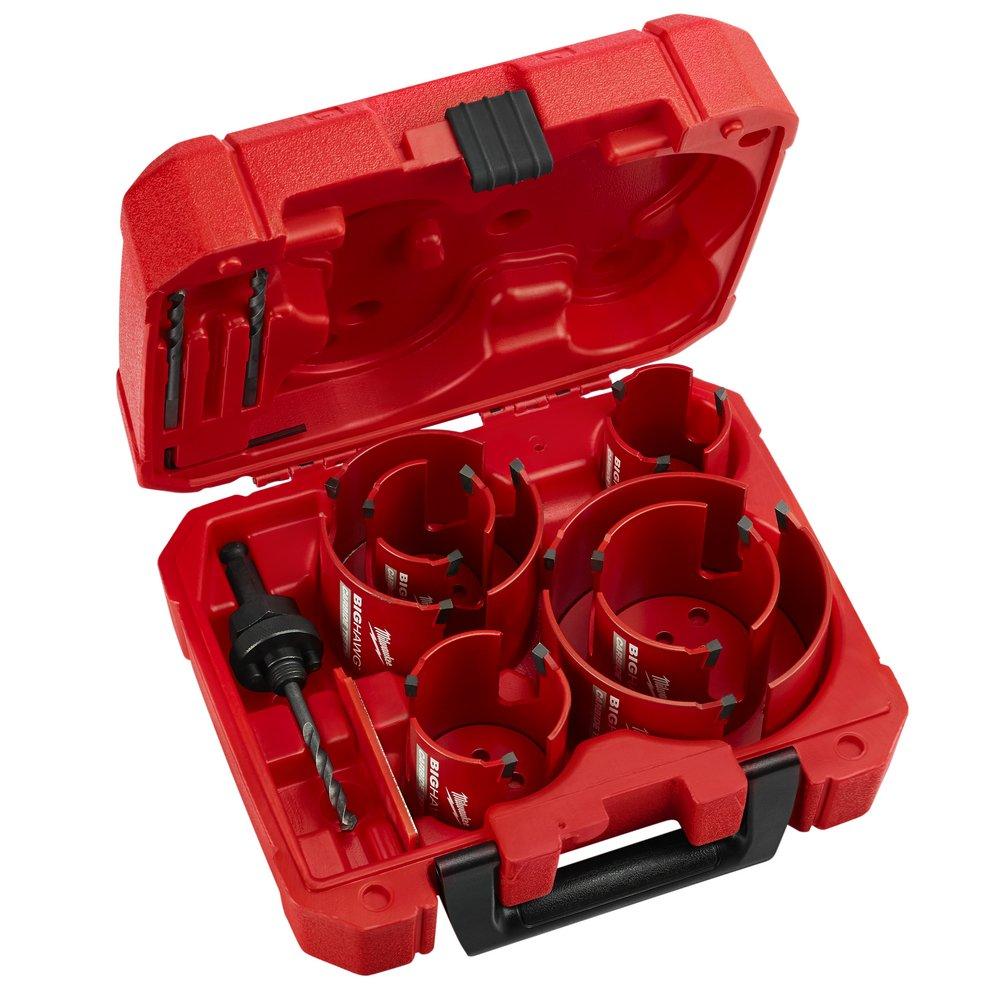 Milwaukee® Red 9-21/25 in. Hole Saw Kit 