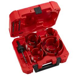 9-21/25 in. Hole Saw Kit 10 Piece