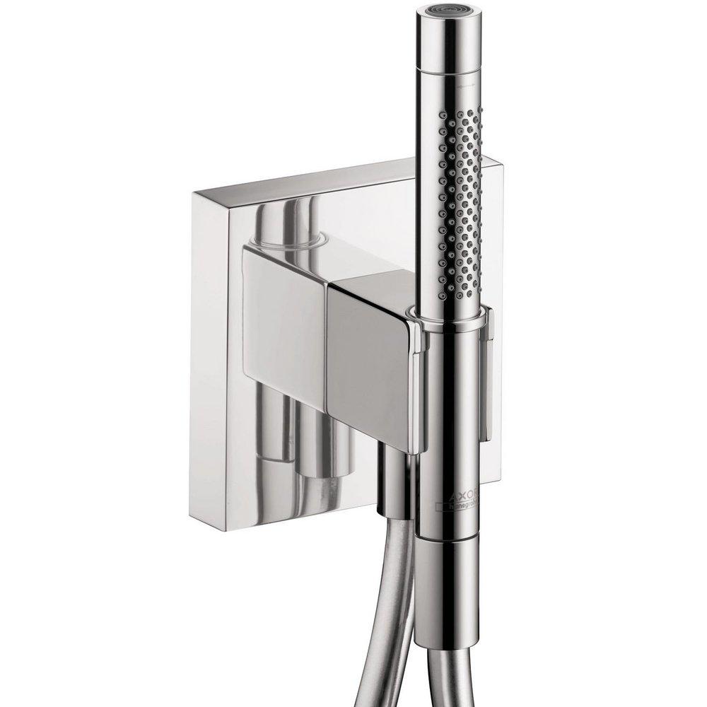 AXOR Chrome 1.75 gpm Wall Mount Organic Handshower Porter with Outlet 