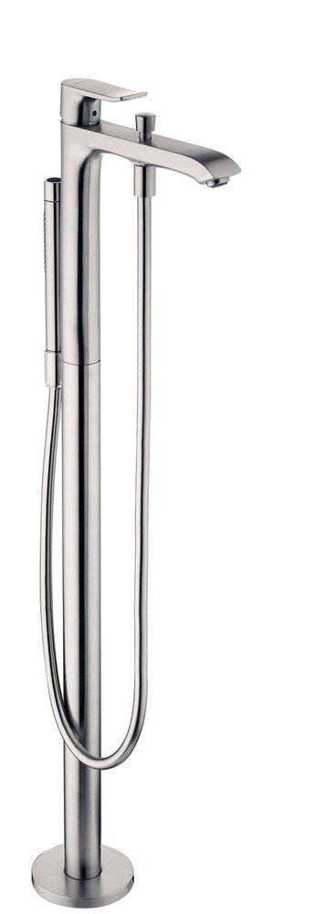 Hansgrohe Brushed Nickel Single Handle Lever Floor Mount Filler (Trim Only) 