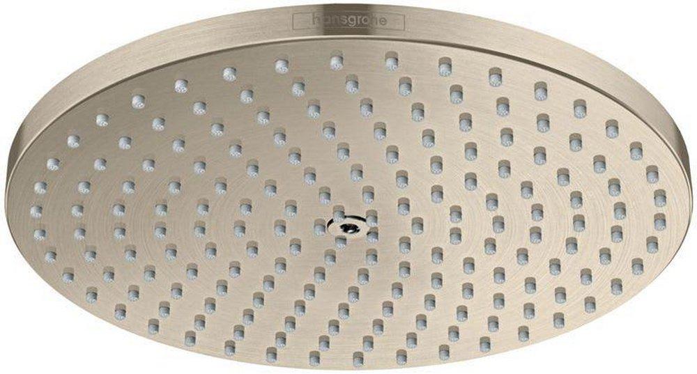 Hansgrohe Brushed Nickel Single PowderRain Showerhead 