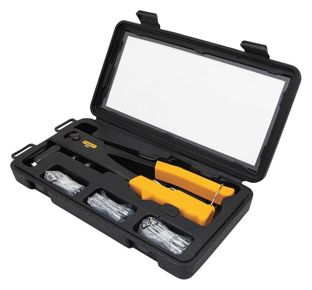 Stanley Yellow/Black Rivet Steel 1/8 in. (Piece of 60) 