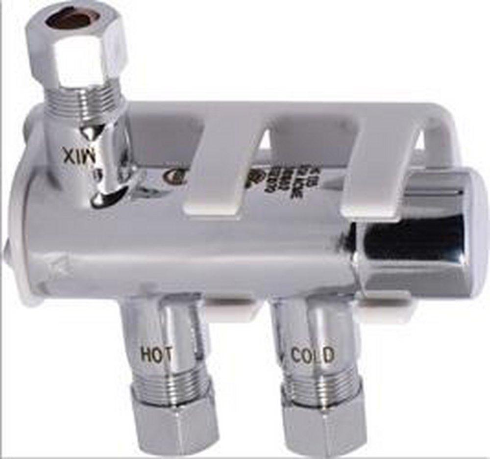 Cash Acme Polished Chrome Compression Thermostat Mixing Valve 