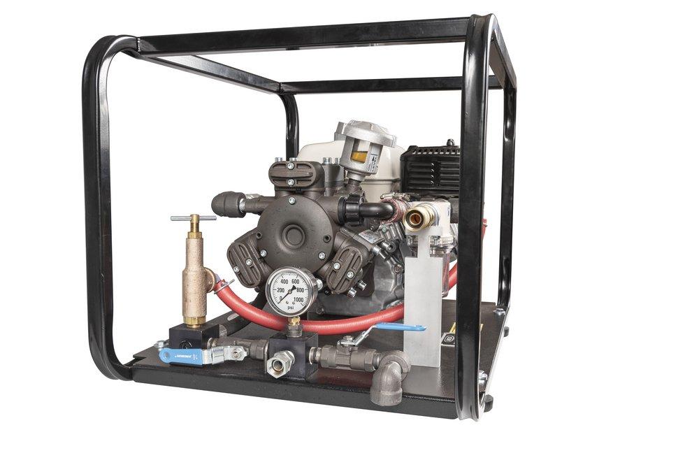 Wheeler-Rex Hydrostatic Test Pump with Cage 