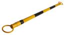 Cone Bar Extends 72-1/2 - 127 in. in Yellow and Black