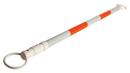 Cone Bar Extends 53-1/2 - 87-1/2 in. in Orange and White