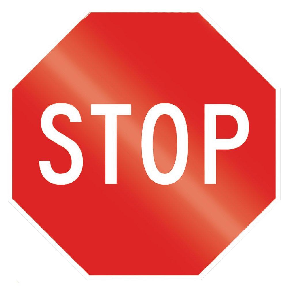 Accuform Signs Red 30 x 30 in. Engineer Grade Stop Sign 