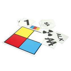 15 in. Aluminum NFPA Safety Placard