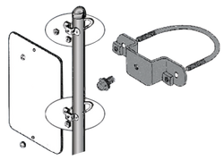 Street Sign Clamp U-Bolt Mounting Bracket