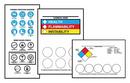 5 x 7 in. Right to Know Color Bar Labeling Kit