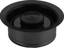KOHLER Matte Black Metal Disposer Flange & Stopper 