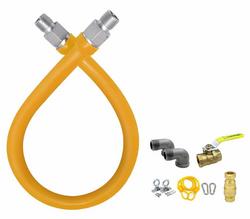 1/2 in. MIP 24 in. Gas Appliance Connector in Yellow