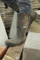 Tingley Black Plastic and Steel Boots in Black 