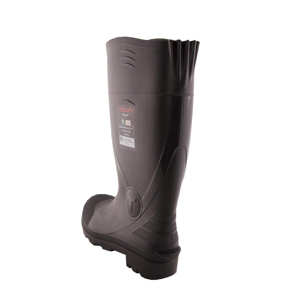 Tingley Black Safety Toe Puncture Resistant Knee Boot Black 