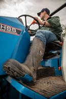 Tingley Black Safety Toe Boot with Cleated Outsole Black 