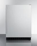 4.8 cu. ft. Full Refrigerator in Stainless Steel/Black