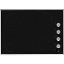 JennAir Stainless Steel/Black 4 Burner Radiant Cooktop 