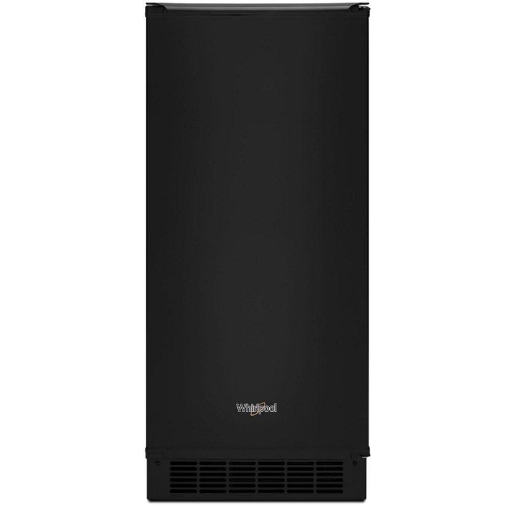 Whirlpool Black 34-1/16 in. 25 lb Ice Maker 