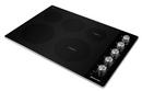 KitchenAid Black/Stainless Steel 5 Burner Radiant Cooktop 