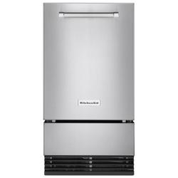 34-3/8 in. 35 lb Ice Maker in Printshield&trade; Stainless Steel