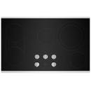 Maytag Black/Stainless Steel 5 Burner Radiant Cooktop 