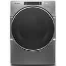 27 in. 7.4 cu. ft. Electric Dryer in Chrome Shadow