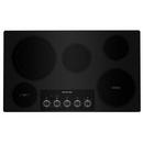 5 Burner Radiant Cooktop in Black