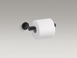 Wall Mount Toilet Tissue Holder in Matte Black