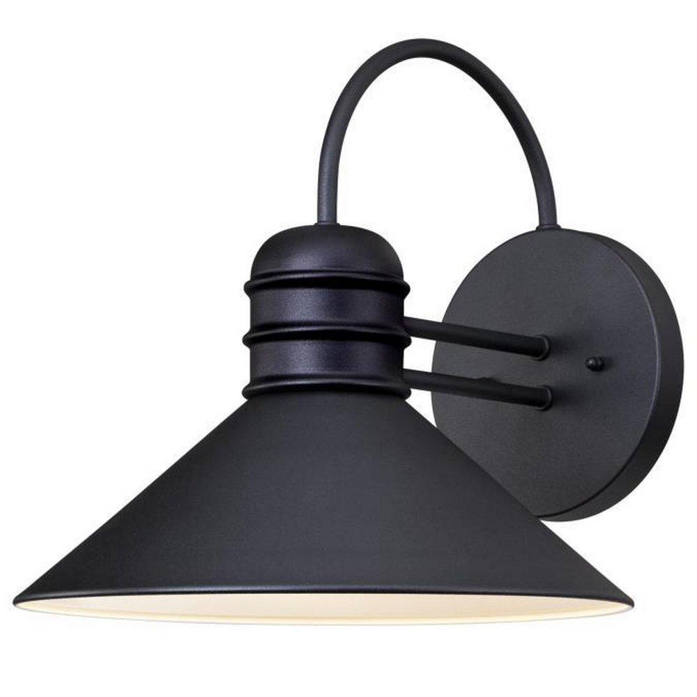 Westinghouse Lighting Textured Black 60W 1-Light 11 in. Outdoor Wall Sconce 