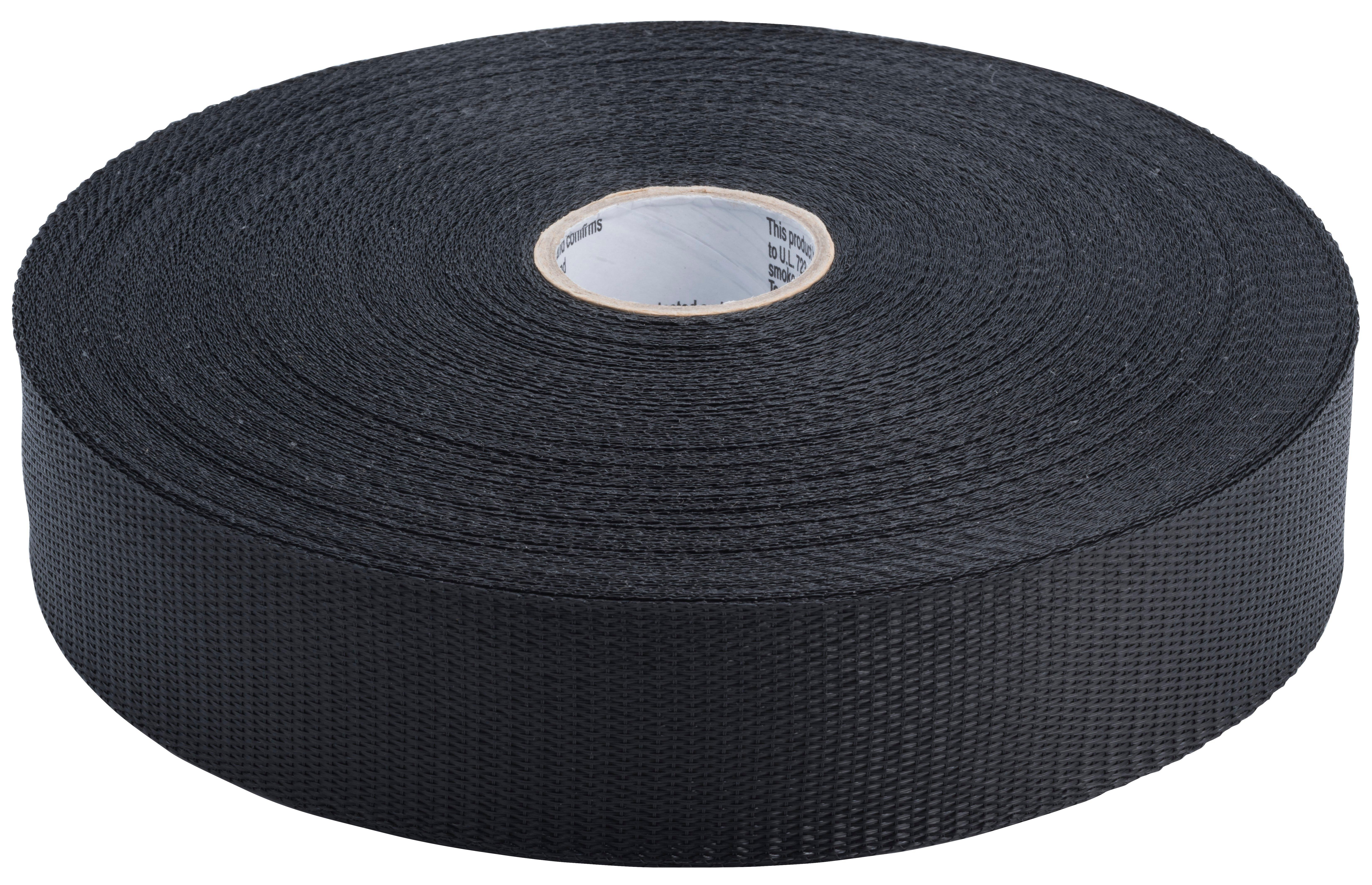 PROSELECT&reg; Black 1-3/4 in. Plastic Duct Strap in Black 