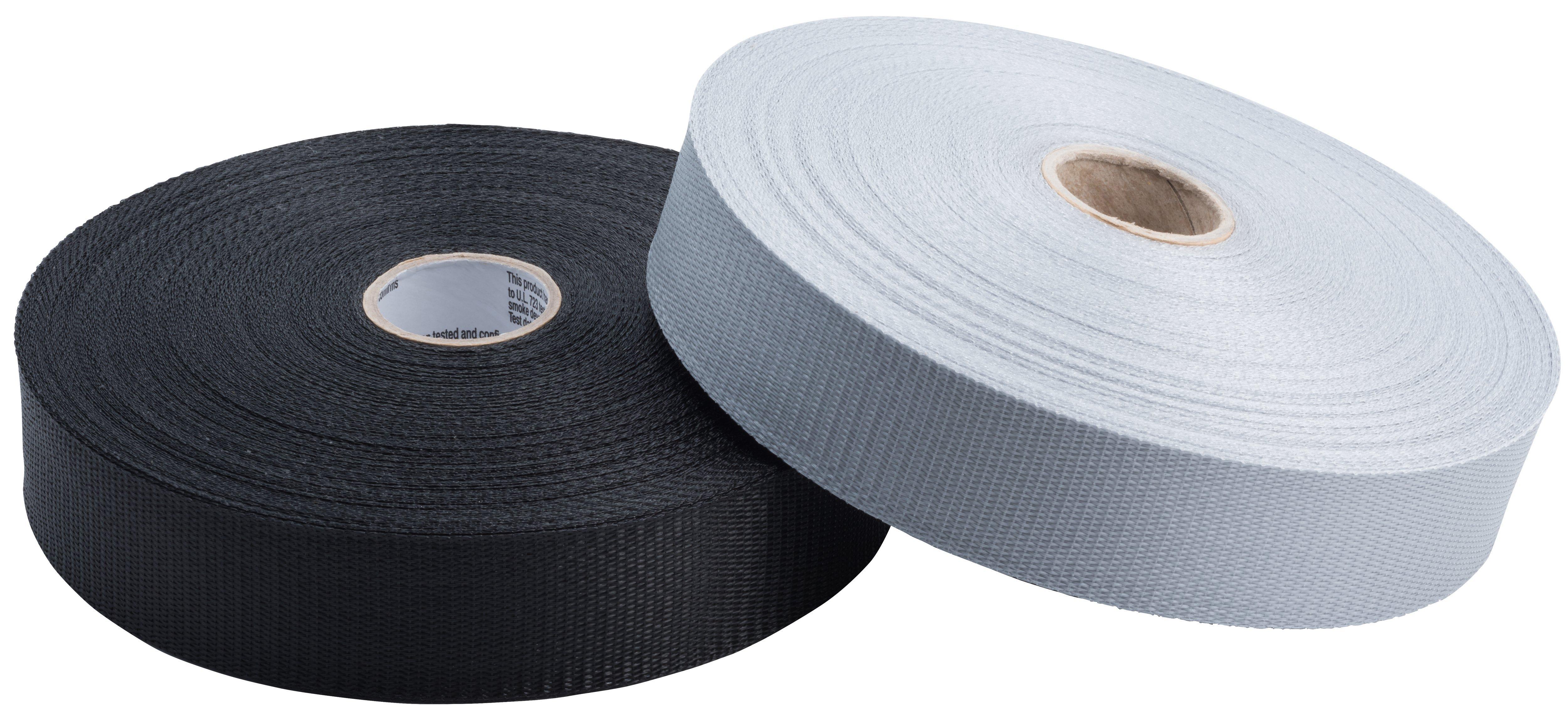 PROSELECT&reg; Black 1-3/4 in. Plastic Duct Strap in Black 