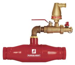 3/4 x 4 in. Grooved Brass Automatic Air Venting Valve