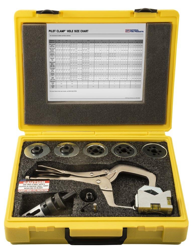 National Fire Products Hole Saw Clamp Kit (16 Piece) 