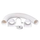 DiversiTech&reg; Natural 5-3/4 in. Line Set Cover System Stainless Steel in Natural 