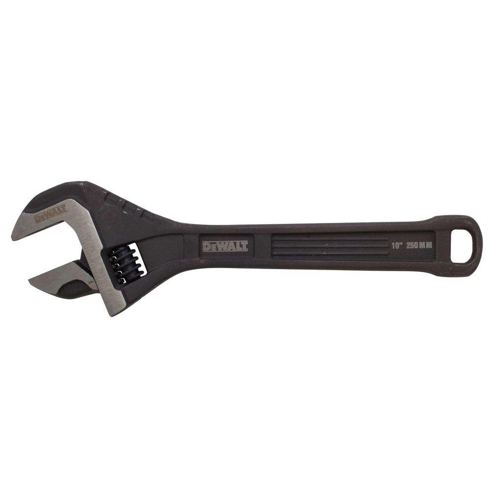 DEWALT All Steel Adjustable Wrench 