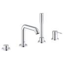 Single Handle Roman Tub Faucet with Handshower in StarLight® Chrome