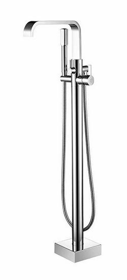 Single Handle Floor Mount Filler in StarLight Polished Chrome