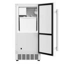 Edgestar White 33-5/16 in. 20 lb Ice Maker 