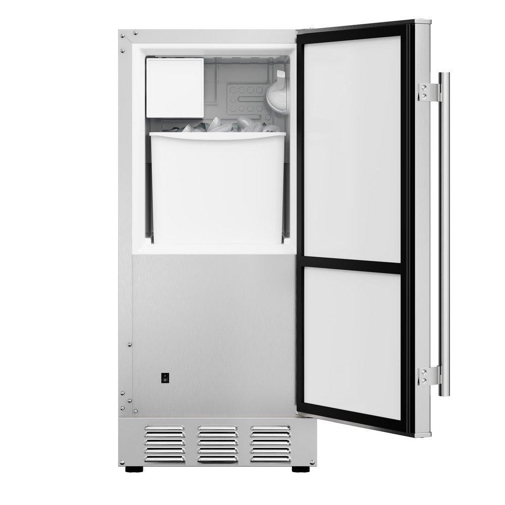 Edgestar Stainless Steel 33-5/16 in. 20 lb Ice Maker 