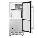 Edgestar Stainless Steel 33-5/16 in. 20 lb Ice Maker 