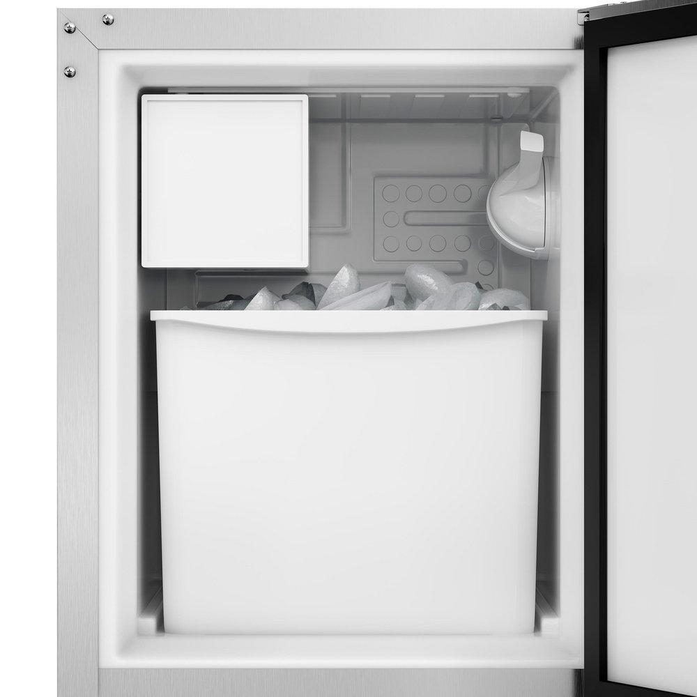 Edgestar Stainless Steel 33-5/16 in. 20 lb Ice Maker 