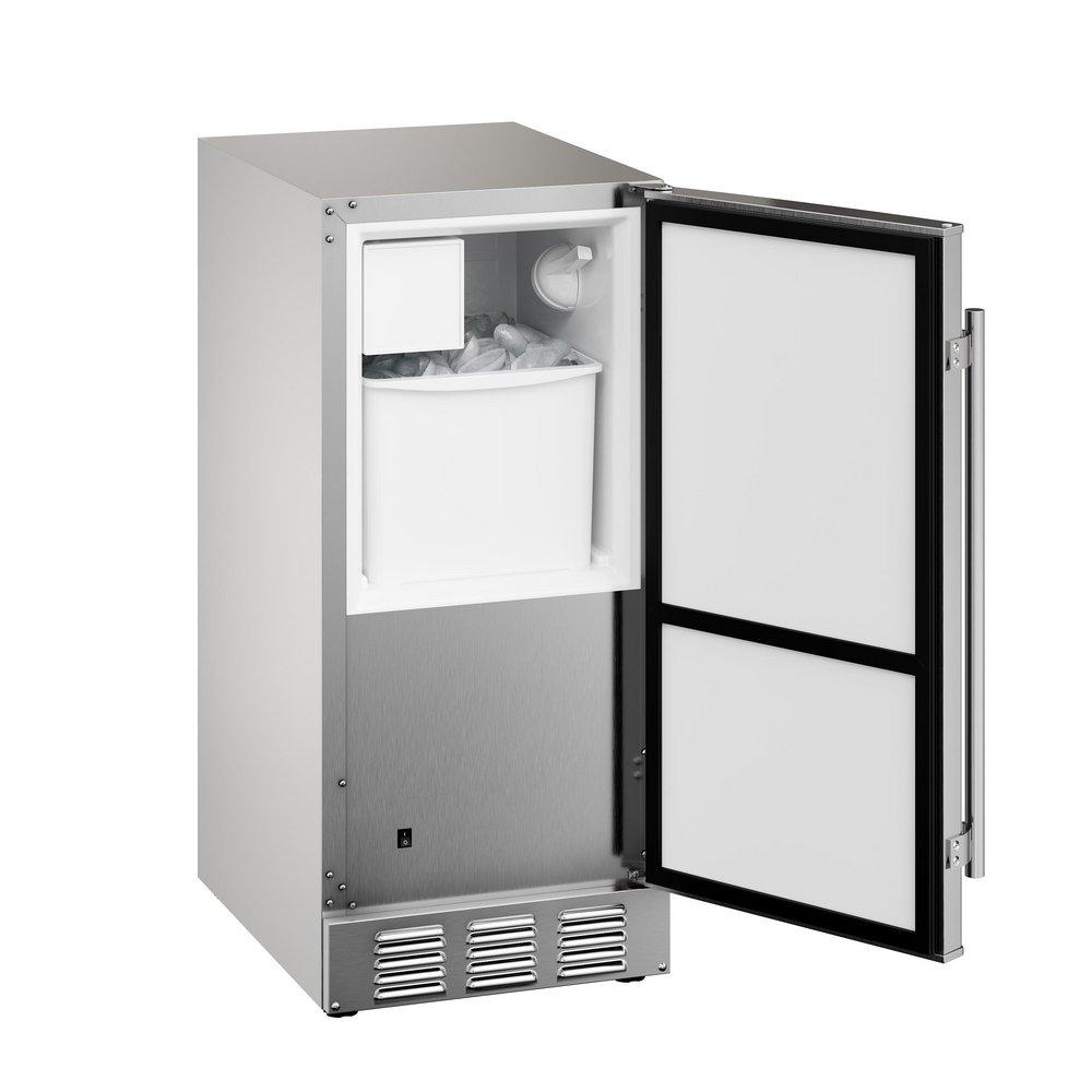 Edgestar Stainless Steel 33-5/16 in. 20 lb Ice Maker 