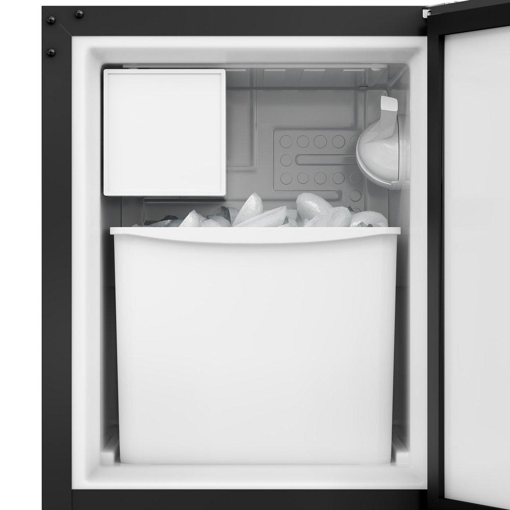 Edgestar Black 33-5/16 in. 20 lb Ice Maker 