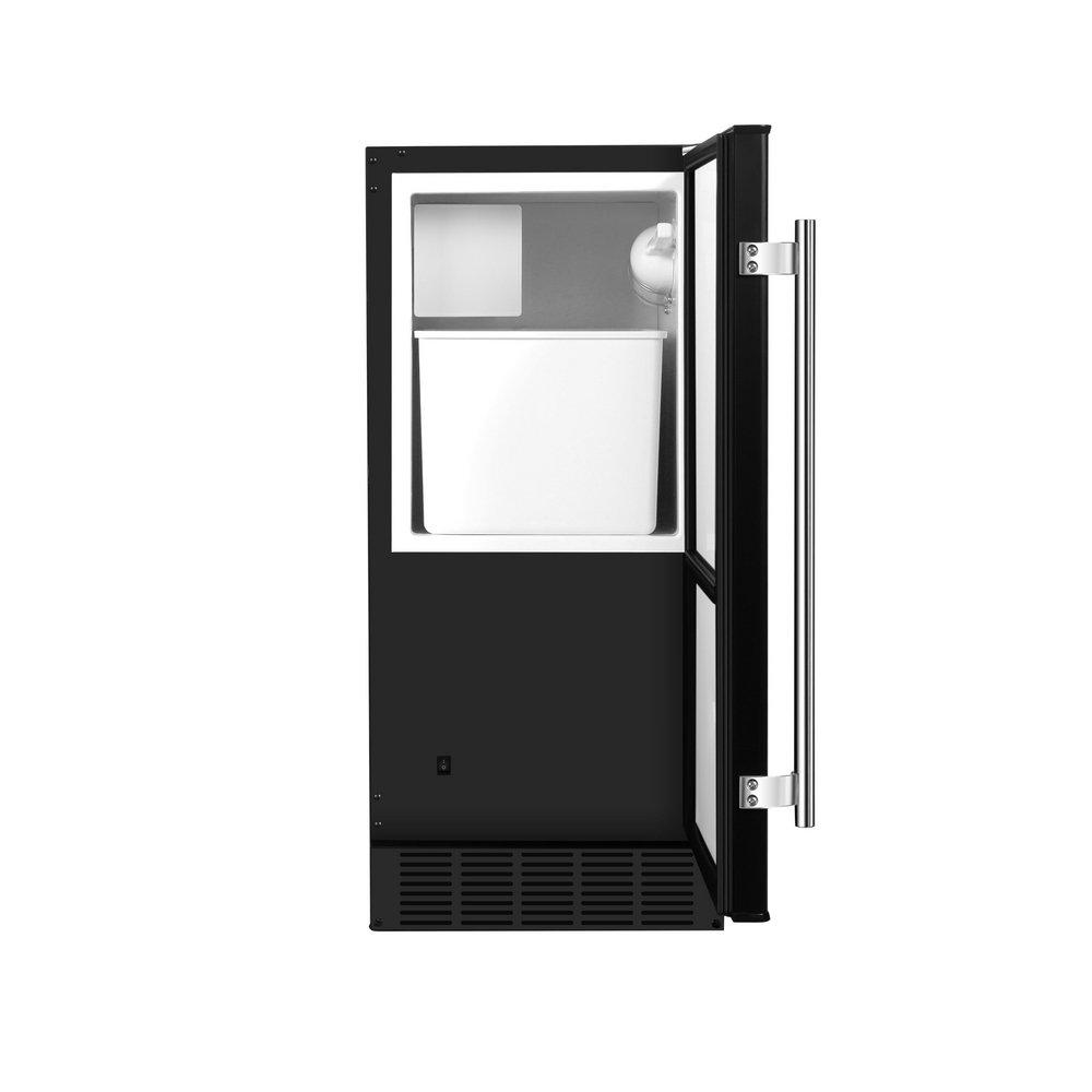 Edgestar Black 33-5/16 in. 20 lb Ice Maker 