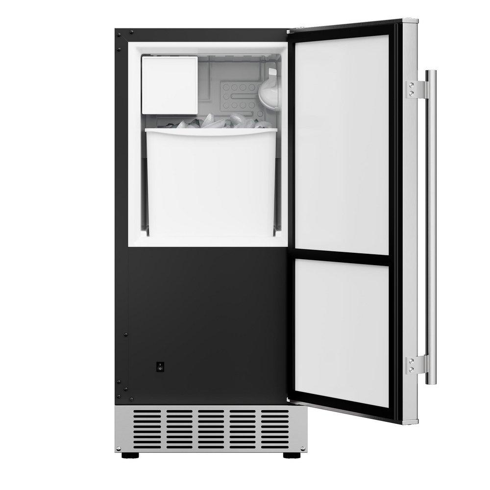 Edgestar Stainless Steel 33-5/16 in. 20 lb Ice Maker 